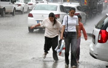 yağışlı hava